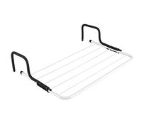 HERSIG - Tendedero para Radiador | Tendedero para Terraza de Metal - Color Blanco - Dimensiones 51 x 30 x 13 cm