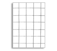HERSIG - Valla Metalica de Exterior | Malla Metalica Galvanizada Cuadrada - 1 x 3 m