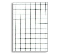 HERSIG - Valla Metalica de Exterior | Malla Metalica Plastificada Cuadrada - 1,5 x 3 m