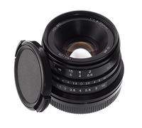 Hersmay 25 mm F/1.8 lente de enfoque manual Prime Fixed para cámaras Sony Emount como A9, A7, A7II, A7R, A7RII, A7S, A7SII, A7RSIII, A6500, A6300, A6000, A5100, A5000, EX-3, NEX-3N, NEX-3R, NEX-C3
