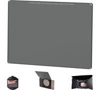 Hersmay 4 x 5,65 filtros ND de Grosor, Cuadrado de Vidrio óptico Neutro, Filtro ND Cuadrado para Caja Mate de 4 x 5,65 Pulgadas y Bandeja de Filtro, ND64 (1,8) 6 Paneles