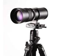 Hersmay 420-800 mm F/8.3-16 Lente de zoom de alta definición compatible con Sony NEX E-Mount A9 A7III A7 NEX-7 a7 a7S a7R a7II a7SII a7RII A7III A7RIII A7SIII A6500