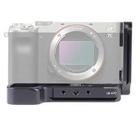Hersmay A7C L placa de aluminio liberación rápida L placa soporte mango para Sony Alpha 7C sin espejo E-Mount cámara digital de formato completo ILCE-7C