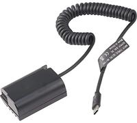 Hersmay - Adaptador de corriente de batería USB tipo C a DMW-BLK22 para cámaras digitales Panasonic Lumix GH6, GH5 II, DC-S5