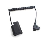 Hersmay Adaptador de corriente extensible D-Tap DMW-BLF19 batería falsa para cámara Panasonic GH3 GH4 GH5 GH5s G9