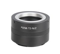 Hersmay Adaptador de lente de montaje T T2 a Z para cámaras Nikon Z Mount Z5 Z6 Z7 Z50 Z6II Z7II