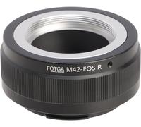 Hersmay Adaptador de objetivo M42-EOSR M42 a EOS R para cámara sin espejo Canon EOS R RP R5 R6