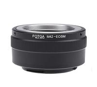 Hersmay Anillo adaptador de objetivo M42-EOSM para objetivo M42 de 42 mm, apto para Canon EOS M EF-M M2 M3 M5 M5II M6 M10 M50 M50II M100 cámara sin espejo