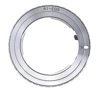 Hersmay Anillo adaptador de objetivo para Nikon AI F objetivo adecuado para Canon EOS EF EF-S DSLR película SLR cámara 1D X 1D C 5D 5Ds 6D 7D Mark II/II/IV 70D 80D 700D 750D 760D 800D 1200D 1300D