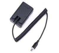 Hersmay Cable USB-C tipo C a batería falsa BP-U30 para Sony PXW-Z200 HXR-NX800 PXW-Z380 PXW-FX9 FX6 para videocámara Blackmagic Pyxis 6K/12K Reemplazo de batería BP-U30 U60 U90
