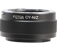 Hersmay CY-Nikn Z Adaptador de lente para lente Contax Yashica C/Y Mount para Nikon Z Mount Z8 Zf Zfc Z5 Z6 Z7 II Z6II Z7II Z9 Z50 Z30 Cámara DSLR sin espejo