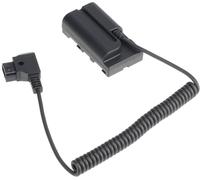 Hersmay D-Tap a NP-F550 Dummy Batería Decodificado NP-F550 F570 NP-970 Dummy Batería para Cámara Monitor Atomos Ninja/Shinobi Video Transmisor LED Luz Videocámara Cámara BMCC 6K, V Mount Gold Mount