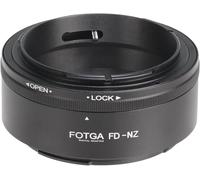 Hersmay FD-Nikn Z Adaptador de objetivo para Canon FD Mount Objetivo para Nikon Z Mount Z8 Zf Zfc Z5 Z6 Z7 II Z6II Z7II Z9 Z50 Z30 Cámara DSLR sin espejo