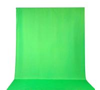Hersmay Greenscreen - Fondo de Estudio fotográfico (10 x 19,6 ft/3 x 6 m, 100% Muselina Pura)