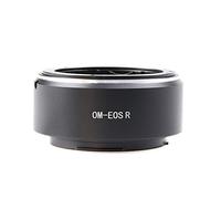 Hersmay OM-EOSR - Adaptador de montura para lente Olympus OM para cámara Canon EOS R de marco completo sin espejo