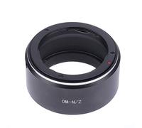 Hersmay OM-NIKKOR - Adaptador de montura para objetivo Z compatible con Olympus Zuiko (OM) SLR para adaptarse a Nikon Z Mount Z5 Z6 Z7 Z50 Cuerpo de cámara sin espejo