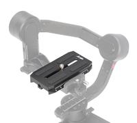 Hersmay Placa de liberación rápida para cámara Zhiyun Crane 2 3 LAB Weebill 2 3 Weebill-S estabilizador de cardán, compatible con Manfrotto 501HDV 503HDV 701HDV MH055M0-Q5 cabezal de trípode