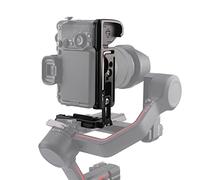 Hersmay Placa de soporte EOS R10 L, soporte vertical, placa de liberación rápida, ángulo L, para cámara Canon EOS R10, mango compatible con DJI Ronin RS2 RSC2 RS3 Pro Gimbal Fit Arca-Swiss Standard