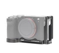 Hersmay Placa de soporte horizontal vertical A7CII/A7CR L para Sony A7CII A7CR Accesorios de cámara de liberación rápida Arca Swiss con tornillo de 1/4 para DJI Ronin RS2 RS3 RSC PRO Mini placa