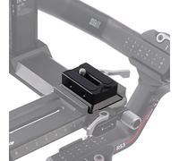 Hersmay Placa de trípode elevada de liberación rápida para DJI Ronin RS2 RSC2 RS3 Pro Arca-Swiss cabezal de trípode de cámara