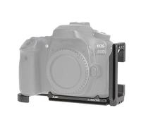 Hersmay Soporte en L 70D/80D/90D, placa de soporte en L de liberación rápida para cámara Canon EOS 70D 80D 90D sin espejo, ajuste Arca Swiss Standard
