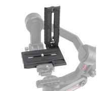 Hersmay Soporte Vertical Universal Arca-Swiss de Liberación Rápida en L para ZHIYUN Weebill S/2/3, Crane 2/3 - Accesorios Estabilizadores de Cardán para DSLR y Cámara Sin Espejo
