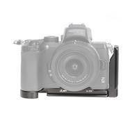 Hersmay Soporte Z50 L, horizontal vertical Arca Swiss de liberación rápida L placa de soporte para cámara Nikon Z50 con tornillo de 1/4 para DJI Ronin RS2 RS3 RSC PRO Placa estabilizadora de cardán