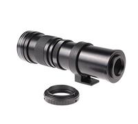 Hersmay - Teleobjetivo 420-800mm F/8.3-16 EF/EFS, Enfoque Manual, súper teleobjetivo para Canon EOS 4000D, 2000D, 90D, 850D, 5D, 5DIV, 6DII, 7DII, Rebel T3, T5, T5i, T6i, T6i, T7, T7I, T7I, T7I