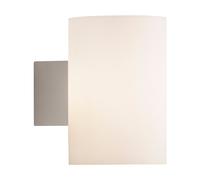 Herstal Aplique de pared Evoke L Blanco-vidrio opalino