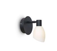 Herstal - Cut 2 Aplique de Pared Black/Opal