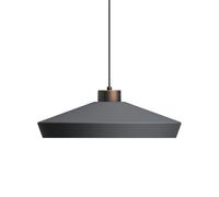 Herstal Lámpara colgante Edge large Grafit-Bronce