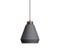 Herstal Lámpara colgante Edge medium Grafit-Bronce