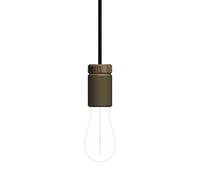 Herstal Lámpara colgante Holder Bronce mate