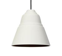 Herstal Lámpara colgante Relief 30 cm blanco perla