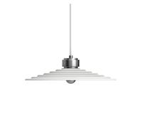 Herstal Lámpara colgante Sound medium blanco mate