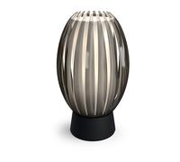 Herstal Lámpara de mesa S 18.5 cm Negro-ahumado