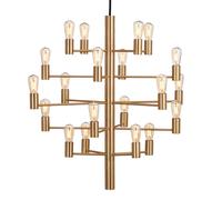 Herstal Lámpara de techo Manola 20 Satin brass