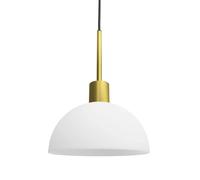 Herstal - Vienda Lámpara Colgante Ø20 Brass/Opal