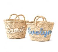 HERSTL Bolsas Personalizadas Para Despedidas De Soltera, Para Las Damas De Honor, Bolso De Playa De Verano Con Nombre Personalizado, Detalle Para La Fiesta De Bienvenida A La Novia