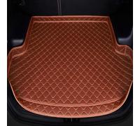 HERTC Alfombrillas para Maletero de Coche para Lexus ES 2018-2022, Cuero Funda Maletero Protector Antideslizante Bandeja Forro Maleteros Alfombra Accesorios,E/Brown