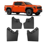 HERTC Coche Guardabarros para Toyota Tacoma 2024, Coche Faldillas Coche Protección Antisalpicaduras Guardabarros Vehículo Juego