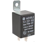 Herth+Buss Elparts 75605125 Flasher 12V 4 Pins Electrónico Apto para Ford