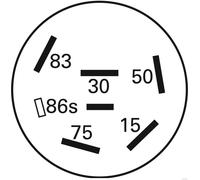 Interruptor de encendido/arranque HERTH+BUSS ELPARTS 70595057