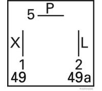 HERTH+BUSS ELPARTS Relé intermitentes 12.0 V 10 - 180 (Ref: 75605021)