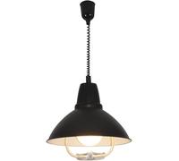 Hertl Lámpara Colgante De Iluminación De Un Solo Cabezal E27, Lámpara Colgante Decorativa De Techo Moderna, Lámpara De Araña De Aluminio con Altura Retráctil, Luz Colgante Adecuada for Mesita De Noche
