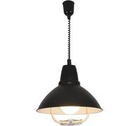 Hertl Lámpara Colgante De Iluminación De Un Solo Cabezal E27, Lámpara Colgante Decorativa De Techo Moderna, Lámpara De Araña De Aluminio con Altura Retráctil, Luz Colgante Adecuada for Mesita De Noche