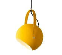 Hertl Lámpara colgante de metal de estilo simple con fuente de luz E27, pantalla de lámpara colgante de color creativo, accesorios de iluminación de techo, lámpara colgante for decoración de balcón de
