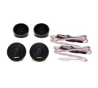 Hertz C 26 Tweeter de 26 mm con Cúpula Tetolon, Imán de Neodimio, Cámara Trasera Amortiguada, 120W, 92 dB Sensibilidad, 4 Ohmios Impedancia, Negro, Par