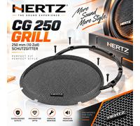 Hertz CG 250 GRILL 250mm rejilla protectora 25 cm (10 pulgadas) cubierta p...