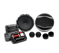Hertz CK 165 F - Kit de Altavoces de 2 vías con woofer Slim de 165 mm, Tweeter de 26 mm, Crossover pasivo y Rejillas, 270 W Pico